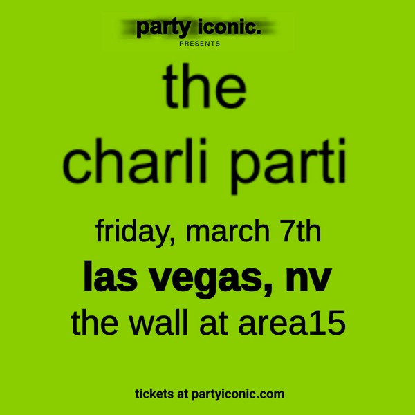 Party Iconic: Charli Parti