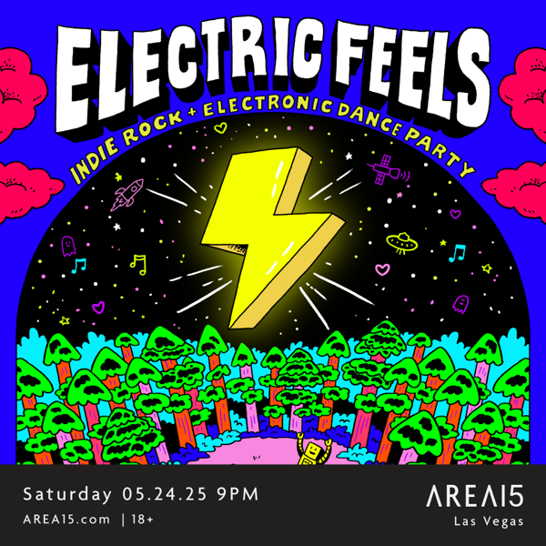 Electric Feels: Indie Rock + Electronic Dance Party